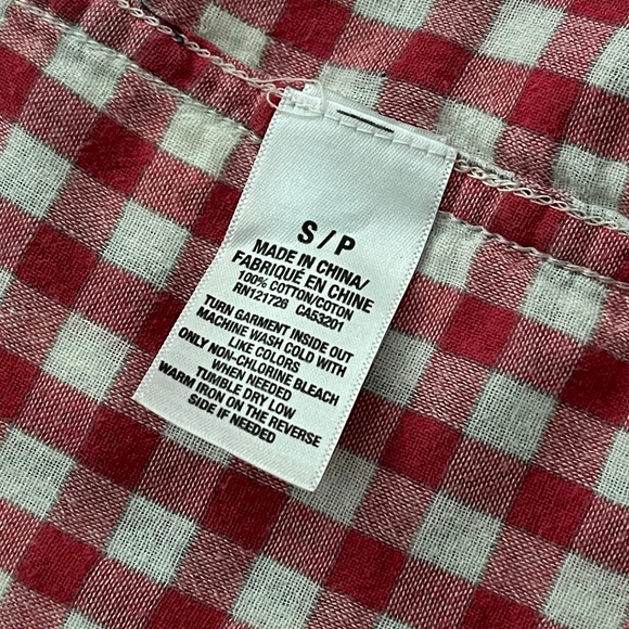 AEROPOSTALE Women’s Long Sleeve Plaid Lined Button Down Shirt S/P - Picture 14 of 14